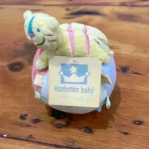 Manhattan baby nursery collection jingle jungle tiger chime NWT 0-6 month toy